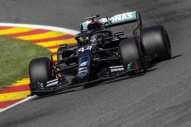 Motorsports: FIA Formula One World Championship, WM, Weltmeisterschaft 2020, Grand Prix of Belgium Motorsports: FIA Formula One World Championship 2020, Grand Prix of Belgium, 44 Lewis Hamilton (GBR, Mercedes-AMG Petronas Formula One Team),