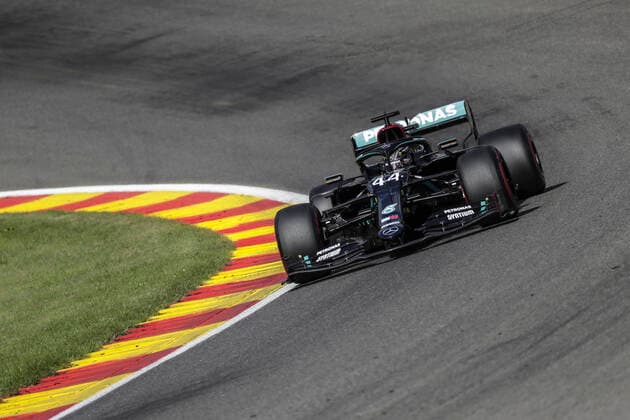 Motorsports: FIA Formula One World Championship, WM, Weltmeisterschaft 2020, Grand Prix of Belgium Motorsports: FIA Formula One World Championship 2020, Grand Prix of Belgium, 44 Lewis Hamilton (GBR, Mercedes-AMG Petronas Formula One Team),