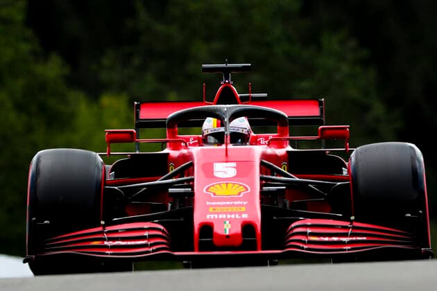 Motorsports: FIA Formula One World Championship, WM, Weltmeisterschaft 2020, Grand Prix of Belgium Motorsports: FIA Formula One World Championship 2020, Grand Prix of Belgium, 5 Sebastian Vettel (GER, Scuderia Ferrari Mission Winnow),