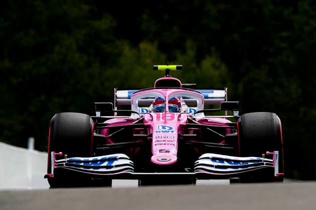 Motorsports: FIA Formula One World Championship, WM, Weltmeisterschaft 2020, Grand Prix of Belgium Motorsports: FIA Formula One World Championship 2020, Grand Prix of Belgium, 18 Lance Stroll (CAN, BWT Racing Point F1 Team),