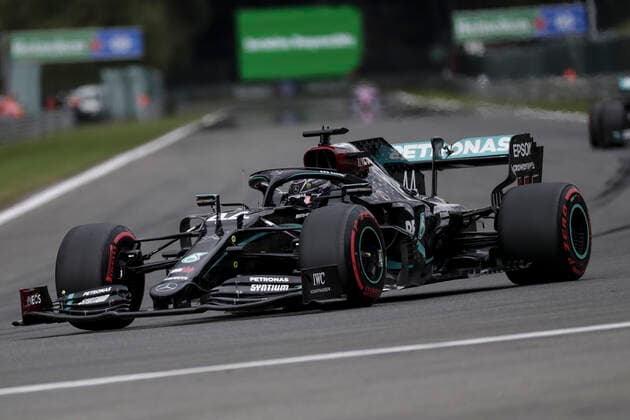 Motorsports: FIA Formula One World Championship, WM, Weltmeisterschaft 2020, Grand Prix of Belgium Motorsports: FIA Formula One World Championship 2020, Grand Prix of Belgium, 44 Lewis Hamilton (GBR, Mercedes-AMG Petronas Formula One Team),