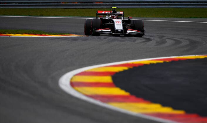 Motorsports: FIA Formula One World Championship, WM, Weltmeisterschaft 2020, Grand Prix of Belgium Motorsports: FIA Formula One World Championship 2020, Grand Prix of Belgium, 20 Kevin Magnussen (DEN, Haas F1 Team),