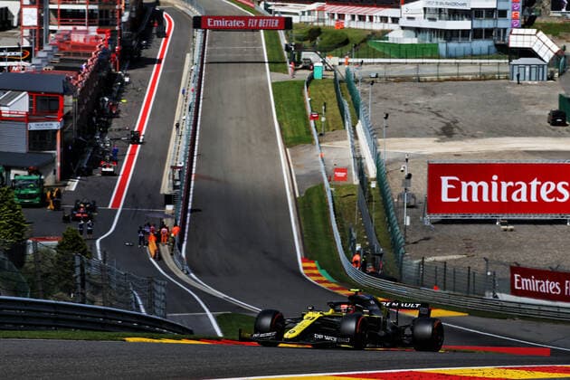 Motorsports: FIA Formula One World Championship, WM, Weltmeisterschaft 2020, Grand Prix of Belgium Motorsports: FIA Formula One World Championship 2020, Grand Prix of Belgium, 31 Esteban Ocon (FRA, Renault DP World F1 Team),