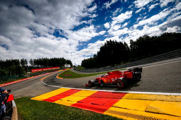Motorsports: FIA Formula One World Championship, WM, Weltmeisterschaft 2020, Grand Prix of Belgium, 16 Charles Leclerc (MCO, Scuderia Ferrari Mission Winnow), Spa-Francorchamps Belgium