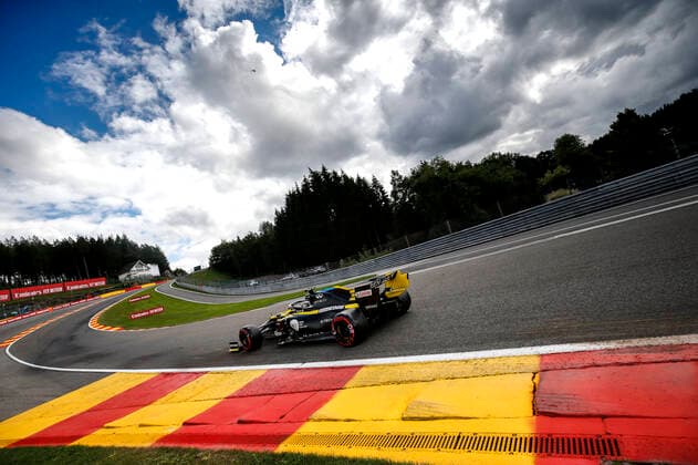 Motorsports: FIA Formula One World Championship, WM, Weltmeisterschaft 2020, Grand Prix of Belgium, 3 Daniel Ricciardo (AUS, Renault DP World F1 Team), Spa-Francorchamps Belgium