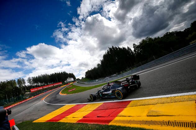 Motorsports: FIA Formula One World Championship, WM, Weltmeisterschaft 2020, Grand Prix of Belgium, 44 Lewis Hamilton (GBR, Mercedes-AMG Petronas Formula One Team), Spa-Francorchamps Belgium
