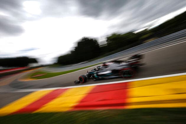 Motorsports: FIA Formula One World Championship, WM, Weltmeisterschaft 2020, Grand Prix of Belgium, 44 Lewis Hamilton (GBR, Mercedes-AMG Petronas Formula One Team), Spa-Francorchamps Belgium