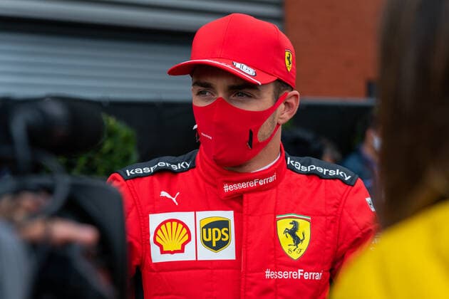 Motorsports: FIA Formula One World Championship, WM, Weltmeisterschaft 2020, Grand Prix of Belgium Motorsports: FIA Formula One World Championship 2020, Grand Prix of Belgium, 16 Charles Leclerc (MCO, Scuderia Ferrari Mission Winnow),