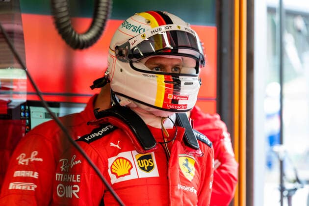 Motorsports: FIA Formula One World Championship, WM, Weltmeisterschaft 2020, Grand Prix of Belgium Motorsports: FIA Formula One World Championship 2020, Grand Prix of Belgium, 5 Sebastian Vettel (GER, Scuderia Ferrari Mission Winnow),