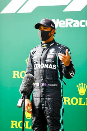 Motorsports: FIA Formula One World Championship, WM, Weltmeisterschaft 2020, Grand Prix of Belgium Motorsports: FIA Formula One World Championship 2020, Grand Prix of Belgium, 44 Lewis Hamilton (GBR, Mercedes-AMG Petronas Formula One Team),
