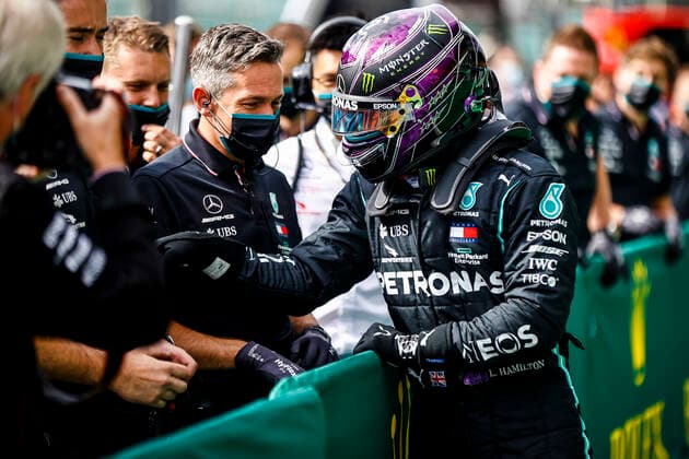 Motorsports: FIA Formula One World Championship, WM, Weltmeisterschaft 2020, Grand Prix of Belgium Motorsports: FIA Formula One World Championship 2020, Grand Prix of Belgium, 44 Lewis Hamilton (GBR, Mercedes-AMG Petronas Formula One Team),