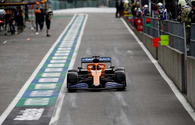 Motorsports: FIA Formula One World Championship, WM, Weltmeisterschaft 2020, Grand Prix of Belgium, 55 Carlos Sainz (ESP, McLaren F1 Team), Spa-Francorchamps Belgium