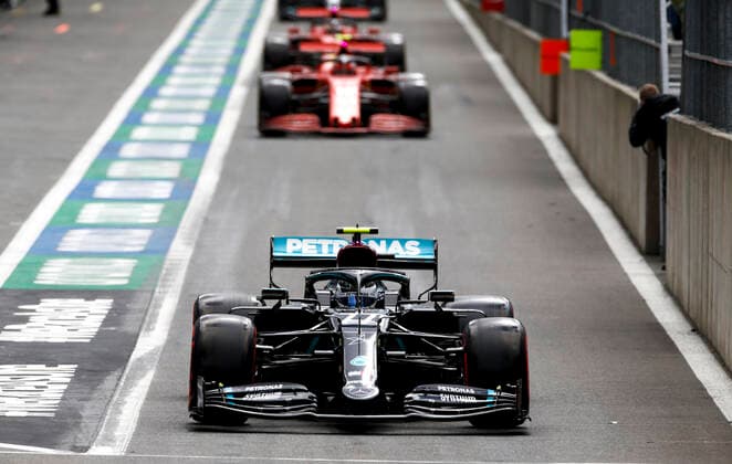 Motorsports: FIA Formula One World Championship, WM, Weltmeisterschaft 2020, Grand Prix of Belgium, 77 Valtteri Bottas (FIN, Mercedes-AMG Petronas Formula One Team), Spa-Francorchamps Belgium