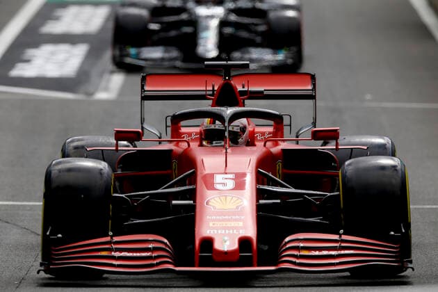 Motorsports: FIA Formula One World Championship, WM, Weltmeisterschaft 2020, Grand Prix of Belgium, 5 Sebastian Vettel (GER, Scuderia Ferrari Mission Winnow), Spa-Francorchamps Belgium