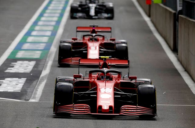 Motorsports: FIA Formula One World Championship, WM, Weltmeisterschaft 2020, Grand Prix of Belgium, 16 Charles Leclerc (MCO, Scuderia Ferrari Mission Winnow), Spa-Francorchamps Belgium