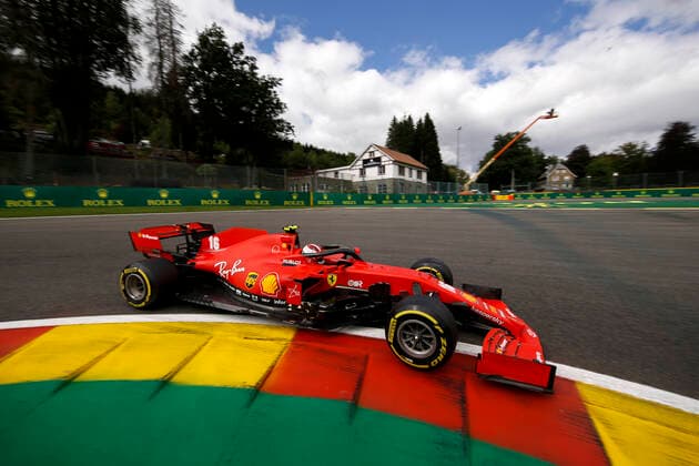 Motorsports: FIA Formula One World Championship, WM, Weltmeisterschaft 2020, Grand Prix of Belgium, 16 Charles Leclerc (MCO, Scuderia Ferrari Mission Winnow), Spa-Francorchamps Belgium