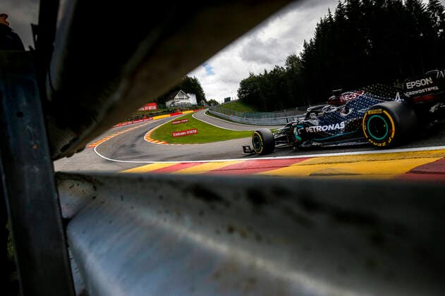 Motorsports: FIA Formula One World Championship, WM, Weltmeisterschaft 2020, Grand Prix of Belgium, 44 Lewis Hamilton (GBR, Mercedes-AMG Petronas Formula One Team), Spa-Francorchamps Belgium