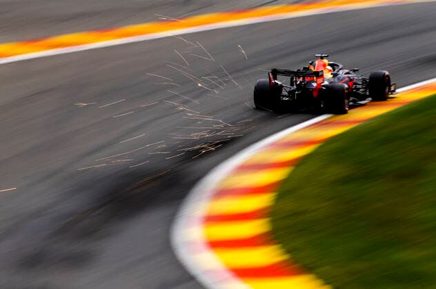 Motorsports: FIA Formula One World Championship, WM, Weltmeisterschaft 2020, Grand Prix of Belgium, 33 Max Verstappen (NLD, Aston Martin Red Bull Racing), Spa-Francorchamps Belgium