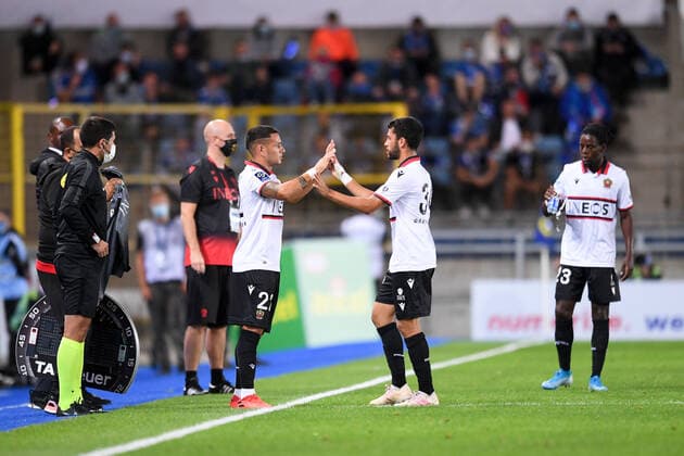 REMPLACEMENT - FAIR PLAY - 22 RONY LOPES (NICE) FOOTBALL : Strasbourg vs Nice - Ligue 1 Uber Eats - 29 08 2020 FEP Panoramic 