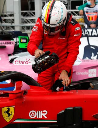 Motorsports: FIA Formula One World Championship, WM, Weltmeisterschaft 2020, Grand Prix of Belgium, 5 Sebastian Vettel (GER, Scuderia Ferrari Mission Winnow), Spa-Francorchamps Belgium