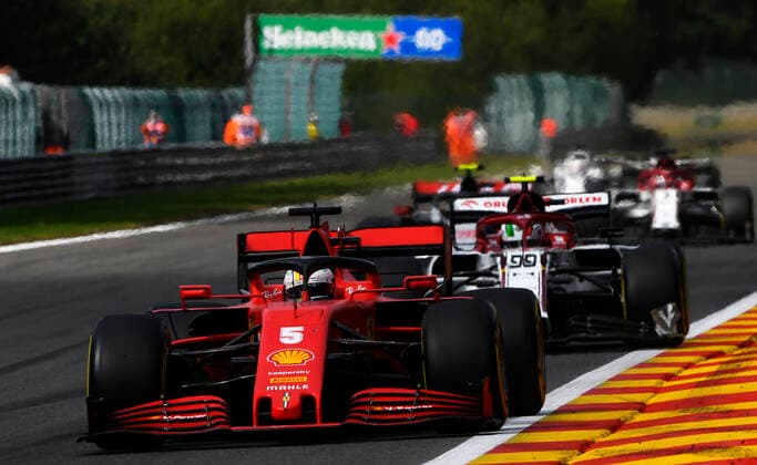 Motorsports: FIA Formula One World Championship, WM, Weltmeisterschaft 2020, Grand Prix of Belgium Motorsports: FIA Formula One World Championship 2020, Grand Prix of Belgium, 5 Sebastian Vettel (GER, Scuderia Ferrari Mission Winnow),