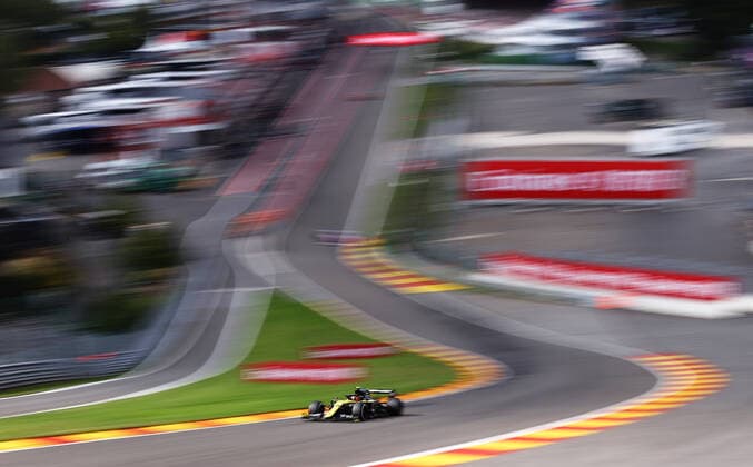 Motorsports: FIA Formula One World Championship, WM, Weltmeisterschaft 2020, Grand Prix of Belgium Motorsports: FIA Formula One World Championship 2020, Grand Prix of Belgium, 31 Esteban Ocon (FRA, Renault DP World F1 Team),