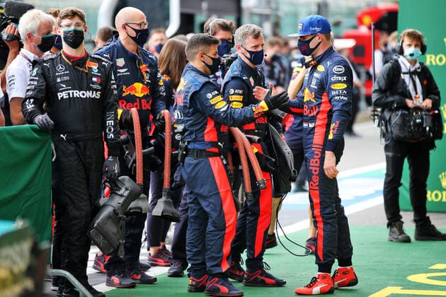 Motorsports: FIA Formula One World Championship, WM, Weltmeisterschaft 2020, Grand Prix of Belgium Motorsports: FIA Formula One World Championship 2020, Grand Prix of Belgium, 33 Max Verstappen (NLD, Aston Martin Red Bull Racing),