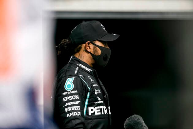 Motorsports: FIA Formula One World Championship, WM, Weltmeisterschaft 2020, Grand Prix of Belgium, 44 Lewis Hamilton (GBR, Mercedes-AMG Petronas Formula One Team), Spa-Francorchamps Belgium