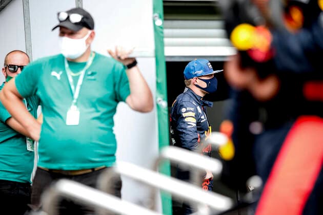Motorsports: FIA Formula One World Championship, WM, Weltmeisterschaft 2020, Grand Prix of Belgium, 33 Max Verstappen (NLD, Aston Martin Red Bull Racing), Spa-Francorchamps Belgium