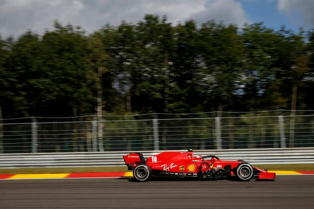 Motorsports: FIA Formula One World Championship, WM, Weltmeisterschaft 2020, Grand Prix of Belgium, 16 Charles Leclerc (MCO, Scuderia Ferrari Mission Winnow), Spa-Francorchamps Belgium