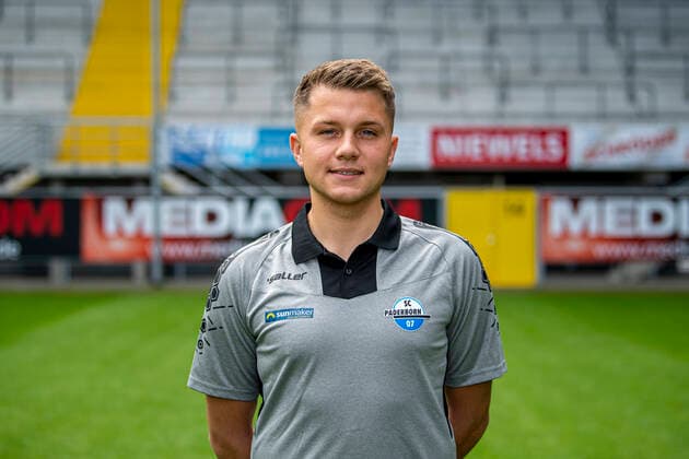 Teammanager Robin Trost; SC Paderborn 07; 2.BL, Porträttermin 2020 2021 Copyright: xKirchner-Mediax