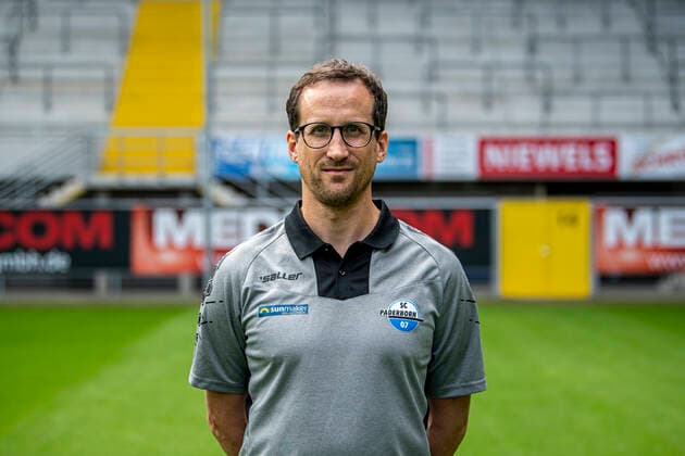Physiotherapeut Jörg Liebeck; SC Paderborn 07; 2.BL, Porträttermin 2020 2021 Copyright: xKirchner-Mediax