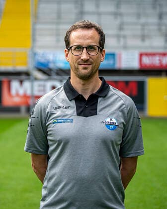 Physiotherapeut Jörg Liebeck; SC Paderborn 07; 2.BL, Porträttermin 2020 2021 Copyright: xKirchner-Mediax