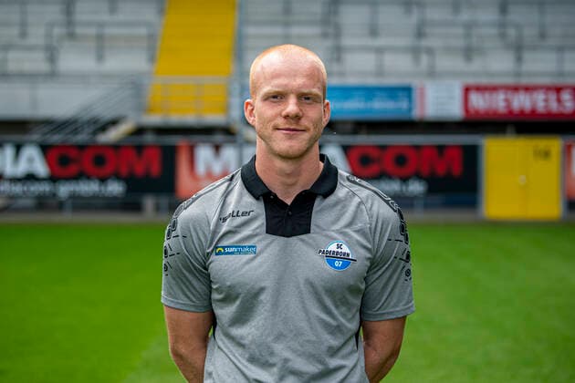 Physiotherapeut Robert Wezorke; SC Paderborn 07; 2.BL, Porträttermin 2020 2021 Copyright: xKirchner-Mediax