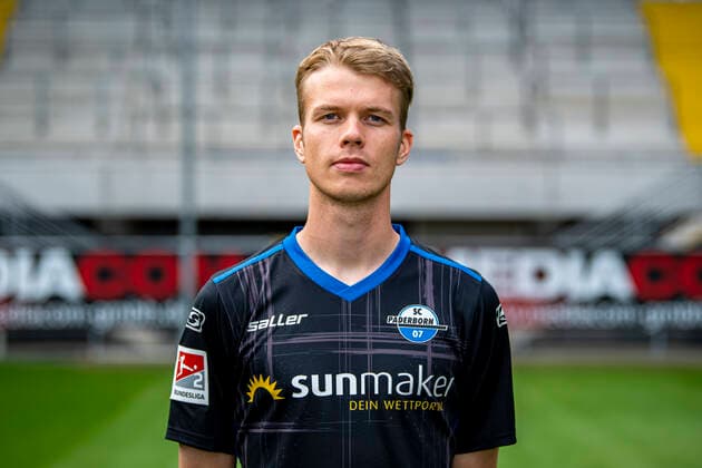 Samuel Kari Fridjonsson; SC Paderborn 07; 2.BL, Porträttermin 2020 2021 Copyright: xKirchner-Mediax