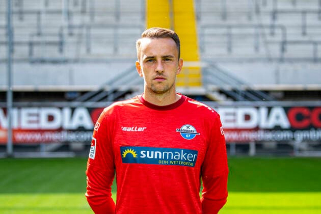 Leopold Zingerle; SC Paderborn 07; 2.BL, Porträttermin 2020 2021 Copyright: xKirchner-Mediax