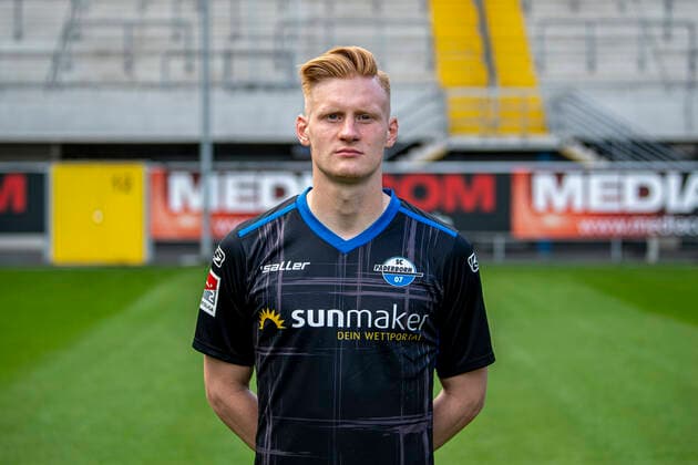 Pascal Steinwender; SC Paderborn 07; 2.BL, Porträttermin 2020 2021 Copyright: xKirchner-Mediax