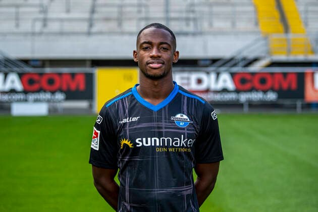 Christopher Antwi-Adjei; SC Paderborn 07; 2.BL, Porträttermin 2020 2021 Copyright: xKirchner-Mediax