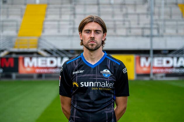 Antony Evans; SC Paderborn 07; 2.BL, Porträttermin 2020 2021 Copyright: xKirchner-Mediax