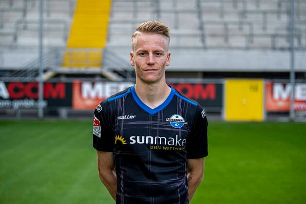 Chris Führich; SC Paderborn 07; 2.BL, Porträttermin 2020 2021 Copyright: xKirchner-Mediax