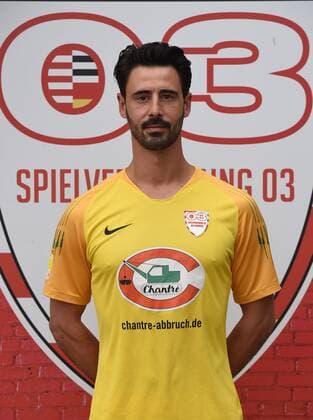 30.08.2020 Neu-Ienburg, Sportpark Spvgg.03 Neu-Isenburg - Fototermin Portrait Saison 2020 2021 Fabio Begher (1, Spvgg 03 Neu-Isenburg)