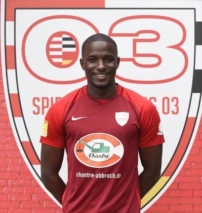 30.08.2020 Neu-Ienburg, Sportpark Spvgg.03 Neu-Isenburg - Fototermin Portrait Saison 2020 2021 Ahmed Diack (6, Spvgg 03 Neu-Isenburg)