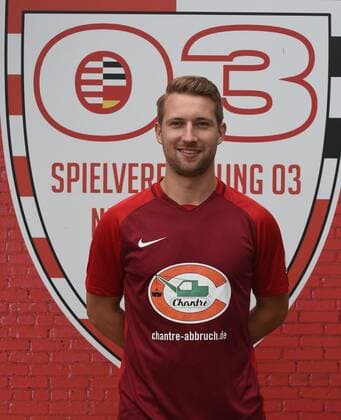 30.08.2020 Neu-Ienburg, Sportpark Spvgg.03 Neu-Isenburg - Fototermin Portrait Saison 2020 2021 Philipp Hochstein (26, Spvgg. 03 Neu-Isenburg)