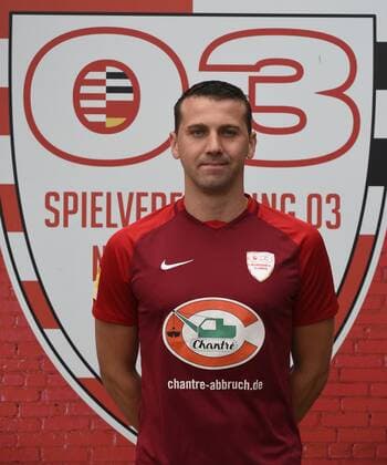 30.08.2020 Neu-Ienburg, Sportpark Spvgg.03 Neu-Isenburg - Fototermin Portrait Saison 2020 2021 Matthias Buschmann (22, Spvgg. 03 Neu-Isenburg))