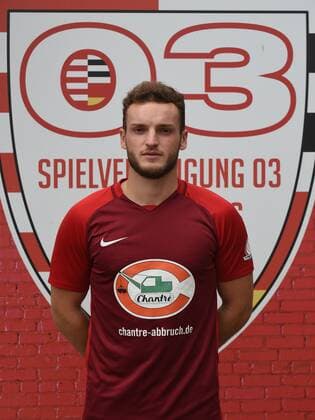 30.08.2020 Neu-Ienburg, Sportpark Spvgg.03 Neu-Isenburg - Fototermin Portrait Saison 2020 2021 Leon Hammel (21, Spvgg. 03 Neu-Isenburg )