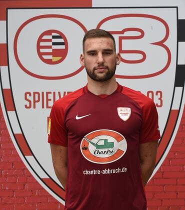 30.08.2020 Neu-Ienburg, Sportpark Spvgg.03 Neu-Isenburg - Fototermin Portrait Saison 2020 2021 Paul Bickel (16, Spvgg. 03 Neu-Isenburg)