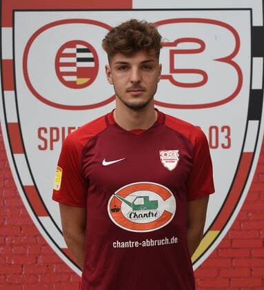 30.08.2020 Neu-Ienburg, Sportpark Spvgg.03 Neu-Isenburg - Fototermin Portrait Saison 2020 2021 Jannik Persch (4, Spvgg 03 Neu-Isenburg)