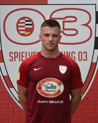 30.08.2020 Neu-Ienburg, Sportpark Spvgg.03 Neu-Isenburg - Fototermin Portrait Saison 2020 2021 Lars Wohlfarth (17, Spvgg. 03 Neu-Isenburg)