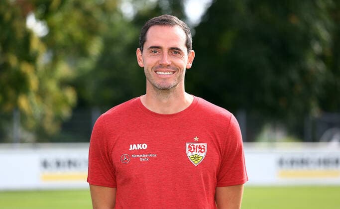 27.08.20 U19 VfB Stuttgart Fototermin Saison 2020 2011 Deutschland, Stuttgart, 27.08.2020, Fussball, A-Junioren Bundesliga Süd Südwest, Saison 2020 2021, U19 VfB Stuttgart Fototermin: Markus Krauss (Torwart-Trainer).