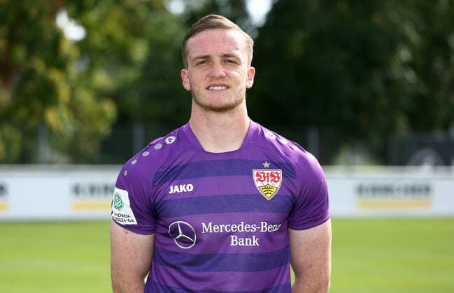 27.08.20 U19 VfB Stuttgart Fototermin Saison 2020 2011 Deutschland, Stuttgart, 27.08.2020, Fussball, A-Junioren Bundesliga Süd Südwest, Saison 2020 2021, U19 VfB Stuttgart Fototermin: Tobias Werdich.